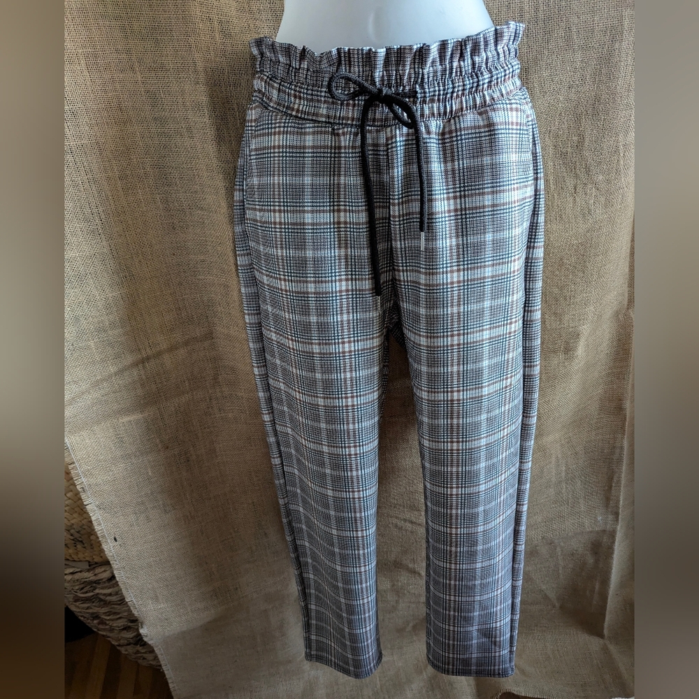 INDERO | Plaid comfy pants
